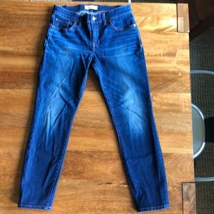Madewell Skinny Skinny Crop Jeans size 28